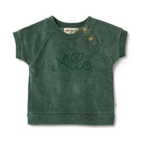 Organic cotton terry sweat for babies in Australia