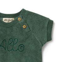 Organic cotton terry sweat for babies in Australia