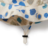 Ocean Breeze Crinkle Sunhat