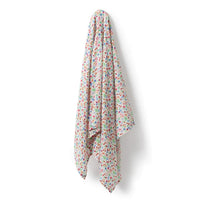 Tropical Garden Organic Muslin Wrap