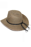 Benji Cowboy Hat - Black/Camel