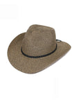 Benji Cowboy Hat - Black/Camel