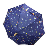 Space Rocket Umbrella - Navy