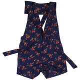 Navy Floral Zip Playsuit