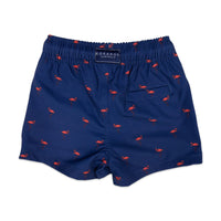 Quick Dry Boardies - Flamingo Print