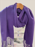 Merino Snug Scarf - Iris