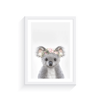 Baby Koala Painted Artwork for Children's Room