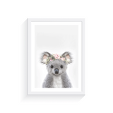 Baby Koala Painted Artwork for Children's Room