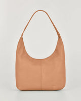 Melissa Leather Shoulder Bag - Camel