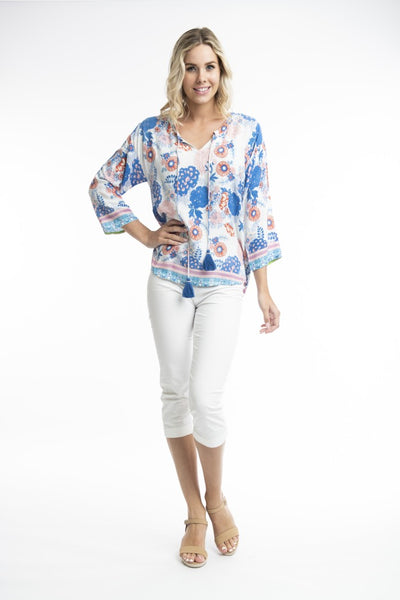 Boho Top - Syros Print