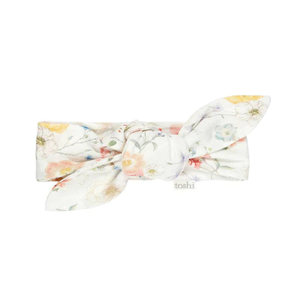 Toshi Headband - Secret Garden White