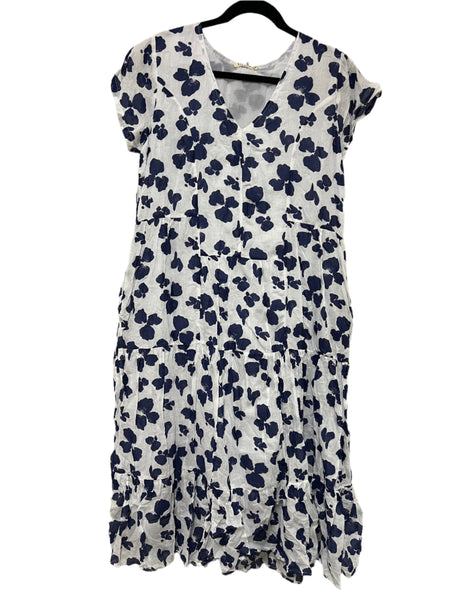 Bluebell Cotton V-Neck Dress