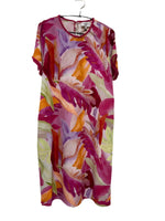 Paradise Print Midi Dress