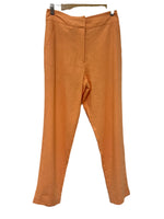 Linen Blend Pant - Pumpkin