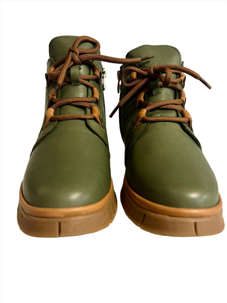 Manly Short Boot - Khaki/Tan