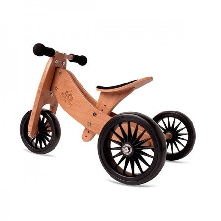 Kinderfeets 2 in 2 Balance/Trike Bike Plus - Bamboo