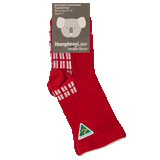 Childrens Merino Wool Socks - Red