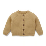 Taupe Chucky Knit Cardigan