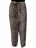 Leopard Tapered Pant