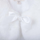 Sassy Baby Faux Fur Jacket - Ivory