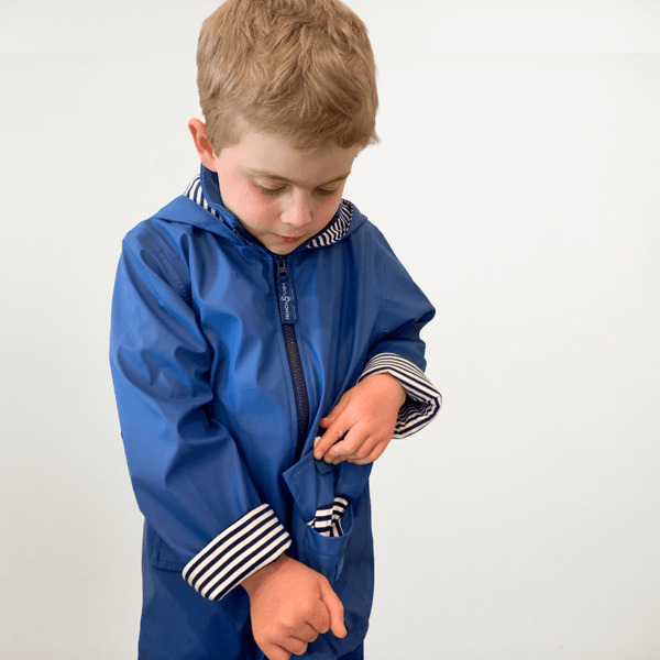 Kids Raincoats - Blue