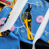 Blue Mountains Socks - Regent Honeyeater