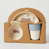 Transport Bamboo Dinner Set