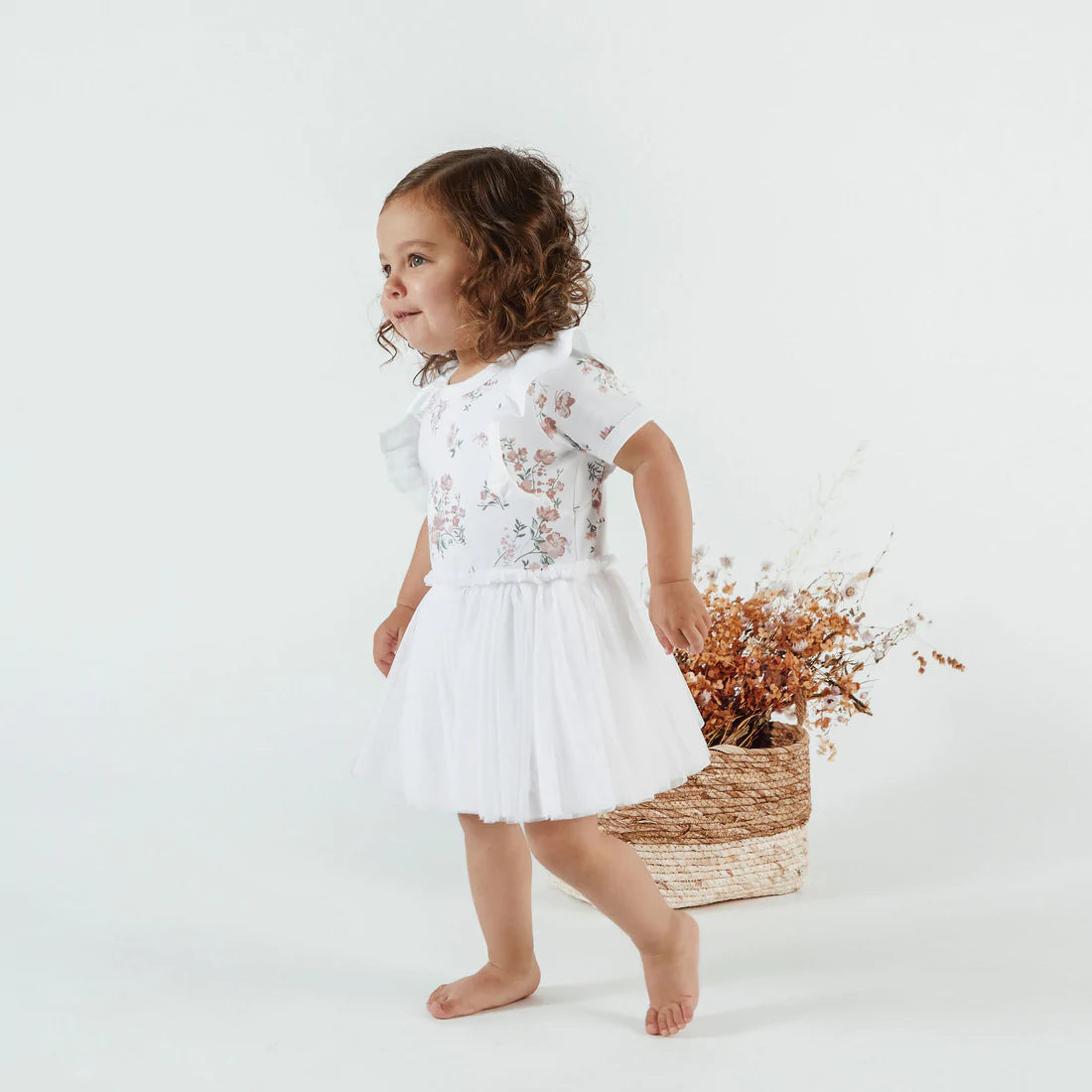 Aster & Oak Primrose Tutu Dress - White – 2 Fat Ladies