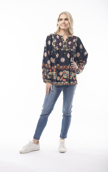 Boho Top - Hera Print