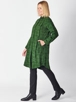 Quantina Coat Dress - Moss