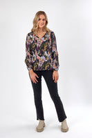 Arabella Top - Cosmic Print Summer Fashion