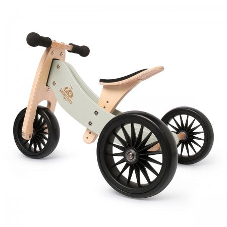 Kinderfeets 2 in1 Balance Bike/Trike Plus - Silver Sage