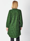 Quantina Coat Dress - Moss